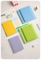 Ensemble stylo et carnet de poche A6 pour étudiant, couverture en similicuir, logo personnalisable, cadeau, petit carnet portable estampillé
