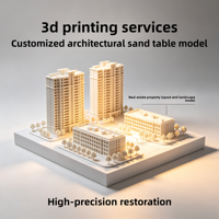 Service d'impression 3D Chine : Modèles architecturaux de table de sable, plans de propriétés personnalisés, paysages, restauration haute précision
