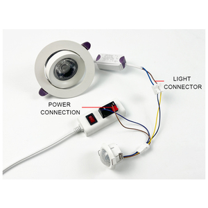 Ac220v nhúng Mini <span class=keywords><strong>PIR</strong></span> cảm biến Detector có thể điều chỉnh Led Trần chuyển đổi ánh sáng tự động cơ thể con người quy nạp thiết bị chuyển mạch - Product Image 3