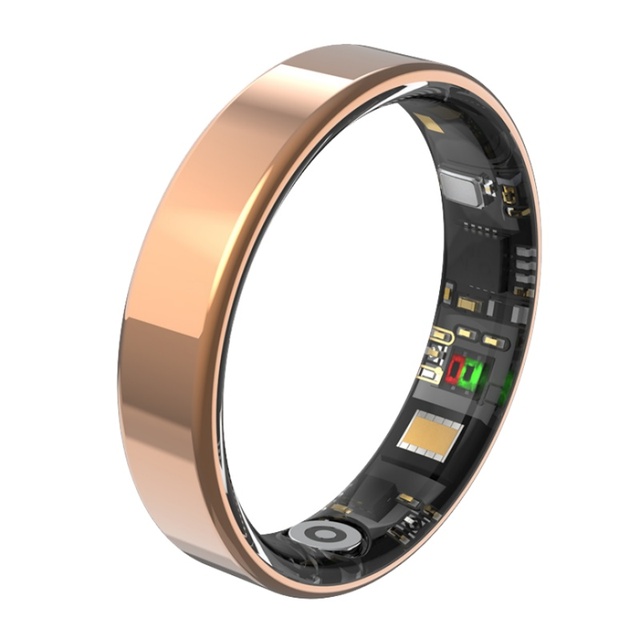 Ultra-Thin Ultra-Narrow T18 Smart Health Ring BT5.3 IP68 5ATM Waterproof SpO2 Monitor Heart Rate Sleep Tracking Smart Ring