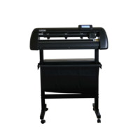 Alta calidad JINKA GC721CAM Mejor Rohs Auto Contour Vinilo Plotter Máquina de corte con luz LED