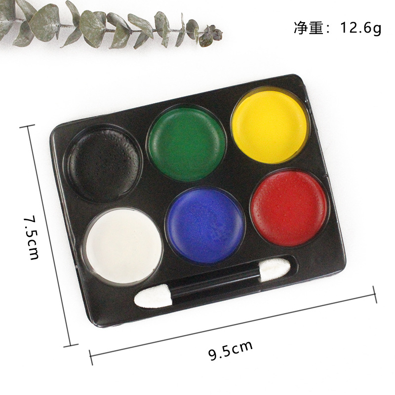 6-color face paint