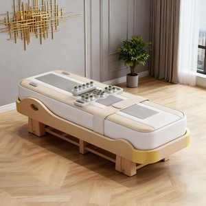 Lit de massage chauffant à rouleaux automatiques en jade thermique pour la rectification de la colonne vertébrale, OEM, Fourniture d'usine, Agent exclusif Corée 2025 <span class=keywords><strong>Master</strong></span> - Product Image 2