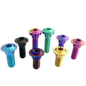 Gr5 M8 Titanium <strong>Bolts</strong> Set M6 <strong>M5</strong> M10 Baut Titanium Hexagon Torx Flange Head Screws Gr5 - Product Image 4