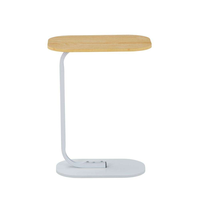 Table d'appoint moderne en bois massif, table basse mobile pour salon, chambre ou bureau