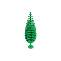 Blocs de construction en plastique pour l'aménagement urbain, accessoires de végétalisation, modèle d'arbre de pin à assembler, jouet