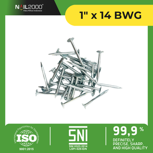 Fixations fiables à tige fine de 1 pouce, plaquées zinc, avec tête plate large pour les panneaux GRC et en fibrociment - Product Image 6