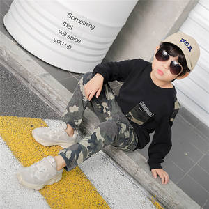 Conjuntos Deportivos para Niños al por Mayor, Camisetas Deportivas de Diseño y Pantalones de Camuflaje, Trajes Casuales, Tienda en Línea - Product Image 5