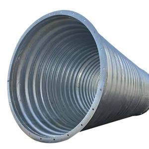 Servicios de Soldadura de Tuberías de Acero Galvanizado Corrugado de Diámetro Igual y Alta Resistencia para Alcantarillas, con Curvado y Corte - Product Image 4