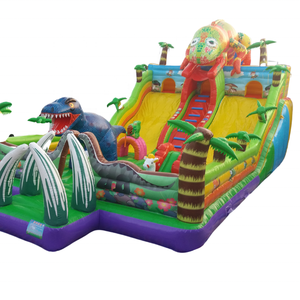 Fête de famille <span class=keywords><strong>anniversaire</strong></span> aire de jeux intérieure gonflable jeux de <span class=keywords><strong>jeu</strong></span> souples grand trampoline de rebond toboggan-grand plaisir à prix - Product Image 5