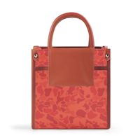 Sac à main mini fourre-tout élégant en cuir PU avec motif camouflage original 2026, petit sac carré pour femme, idéal pour le shopping
