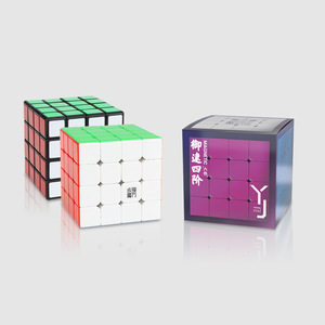 Cubo de Rubik magnético Yongjun 4x4, juguete educativo suave para competición de velocidad, para jóvenes y niños - Product Image 1