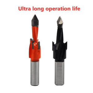 DH Carbide Step <b>Drill</b> <b>Bit</b> for Harden Steel Through Hole Boring <b>Drill</b> <b>Bits</b> for Woodworking - Product Image 4