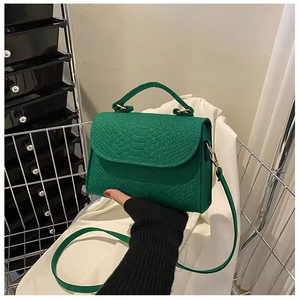 Bolso de Moda Popular para Mujer, Bolso de Hombro de Fieltro, Bolsos Simples de Color Sólido para Mujer - Product Image 3