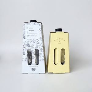 Boîte à café en <span class=keywords><strong>carton</strong></span> professionnelle imprimée offset avec doublure aseptique et gobelets pour <span class=keywords><strong>distributeur</strong></span> de café Bag-in-Box à emporter pour le bureau - Product Image 4
