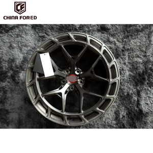 CF Wheels Nuevo diseño para Vossen17 18 19 20 21 22 23 <span class=keywords><strong>24</strong></span> cualquier PCD DB ET Llantas de aleación forjadas personalizadas cóncavas 6061-T6 súper ligeras - Product Image 4