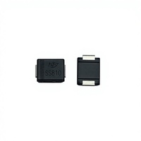 Redresseur à barrière Schottky à montage en surface HY SS810 SMC 8A 100V pour alimentation électrique, fabricant de diodes, conforme RoHS