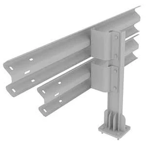 Fabricantes de barandillas de carretera Espaciador de estructura de acero Bloque personalizado Barrera de seguridad vial para Rusia - Product Image 3