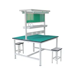 Workbench for Industrial Assembly Line Workshop Table OEM Aluminum type worktable with drawer