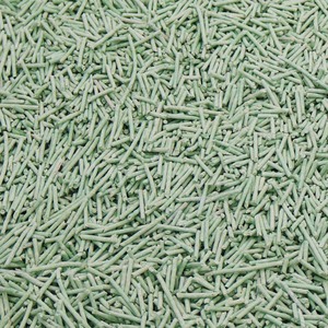 Litière pour chat en tofu biodégradable, écologique, en bois de pin, à base d'amidon de maïs, jetable dans les toilettes, sans blocage, charbon actif, sans poussière - Product Image 3