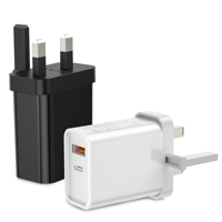 Cargador Rápido HNT 45W GaN con Cable USB-C Tipo C, Enchufe de Carga Rápida PD 20W, Adaptador para iPhone 16 15 14 13 12 11 Pro Max