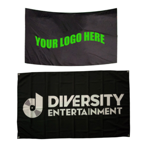 High Quality 3x5ft 90x150cm Single Sided Double Sided Digital Printed 100D Polyester Custom Flags for Outdoor Use - Product Image 1