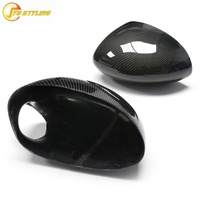 Coque de rétroviseur latéral en fibre de carbone à coller, accessoires extérieurs, support ODM OEM pour BMW E46 M3 2001-2006