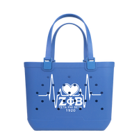 Sac fourre-tout robuste en EVA, impression personnalisée du logo de la sororité, imperméable, grande capacité, cadeau pour la vie grecque, vente en gros