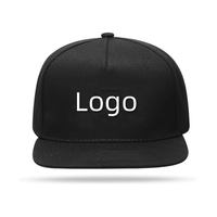 Chapeau Snapback 5 panneaux de haute qualité à bord plat Casquette de protection solaire respirante à fermeture arrière réglable personnalisée pour les sports quotidiens