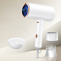 Secador de Pelo Iónico Profesional de Alta Velocidad para un Secado Rápido, Cuidado del Cabello Suave, Reparación del Cabello Teñido y Rizado, Herramienta de Salón