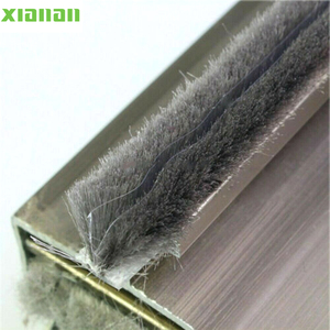 Groothandel schuifdeur afdichtingen waterdicht en geluidsdicht geprofileerde weerstrip aluminium raam afdichting - Product Image 4