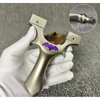 Nouveau modèle de lance-pierre en aluminium à affaissement rapide, forme de batte, modèle 9025, sensation de niveau champion, précis et puissant, spécialement conçu pour