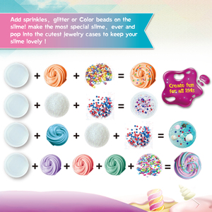 EN71 certificata nuvola melma spremere fai da te giocattolo Kit bella scienza esperimento per i bambini 10-12 anni soffice fango materiale per le ragazze - Product Image 3