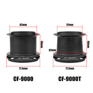 뜨거운 판매 9 + 1BB 4.4:1 CNC 핸들 알루미늄 몸 큰 물고기 긴 주조 잉어 싸움 낚시 회전 릴 - Product Image 5