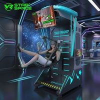 Parachute Star Vr Paradrop, console de jeu VR pour PC de haute qualité, centre de divertissement immersif AR/MR pour usage commercial en intérieur