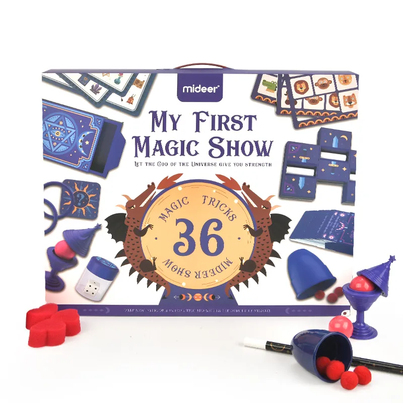 Regali educativi magici per bambini semplici oggetti di scena magici, set da Poker, interazione genitore-figlio, allenamento, scatole regalo di compleanno, bambino