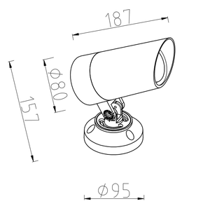 Dmxprojecteur paysage extérieur étanche <span class=keywords><strong>IP65</strong></span> aluminium noir cob10 w <span class=keywords><strong>Spot</strong></span> lampe piédestal jardin <span class=keywords><strong>Spot</strong></span> pic lumière chaude arbre lumières - Product Image 2