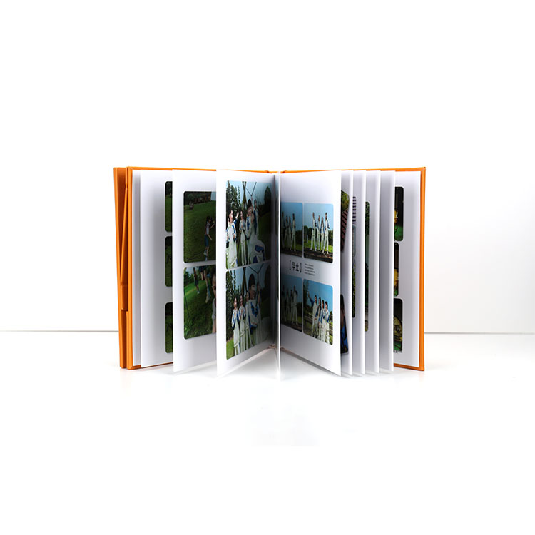 Cover Photo Album Large Photo Album Custom Design Debossed Foil Stamping Durable Family Photo Album