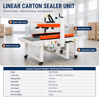Machine d'emballage automatique pour sceller les rubans adhésifs et les anneaux de scellage pour boîtes en carton
