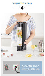 2025 Fabriek Aanpassen Desktop Hoge Kwaliteit Koude Mousserende Soda <span class=keywords><strong>Water</strong></span> Maker Voor Commerciële Quick Connect Soda Machine - Product Image 4