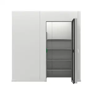 Coldroom-congelador solar de almacenamiento en frío, pequeño contenedor de refrigeración para habitaciones frías