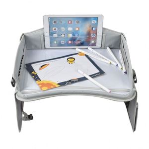 Plateau de voyage pliable pour enfants, organisateur de siège arrière de voiture, en stock usine BSCI pour une expédition rapide - Product Image 1