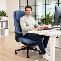 Silla de Oficina Moderna y Económica con Logotipo Personalizado al por Mayor, Silla de Masaje, OEM