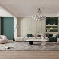 Matériaux OEM Panneau mural décoratif en bois d'ingénierie revêtu à base d'huile de style européen pour intérieurs de luxe