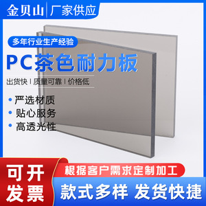 Panneau PC marron Jinbei Mountain, épaisseur et longueur sur mesure pour auvents et véranda - Product Image 5
