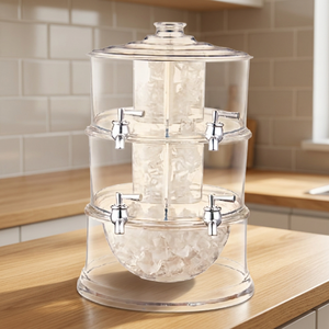 Distributeur de boissons en plastique transparent PS à 2 couches EL BD-002 Taiwan - Product Image 2