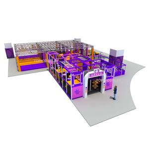 Tuv & ASTM ได้รับการรับรองจากประเทศจีนอุปกรณ์สนามเด็กเล่นในร่มสำหรับเด็ก - Product Image 2