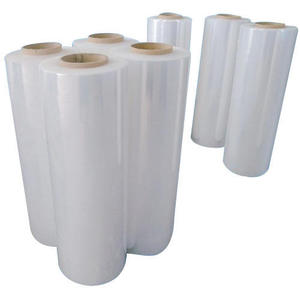 Custom <b>Wrap</b> Film Adhesive Lldpe Roll Hand Stretch <b>Wrap</b> Film <b>Pallet</b> Wrapping Machine Stretch Film - Product Image 5