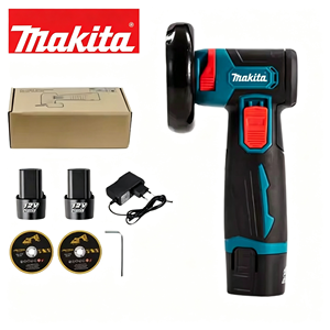 <span class=keywords><strong>Amoladora</strong></span> Angular <span class=keywords><strong>Pequeña</strong></span> <span class=keywords><strong>Makita</strong></span> de 12V con Disco de Pulir de 3 Pulgadas, Herramienta Eléctrica Portátil para Cortar y Pulir Metal - Product Image 2