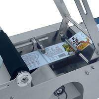 Étiqueteuse semi-automatique pour flacons ronds de liquides oraux, bouteilles rondes en plastique, étiquetage adhésif